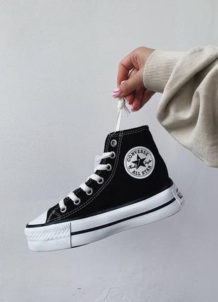 Женские кеды converse chuck taylor classic black high