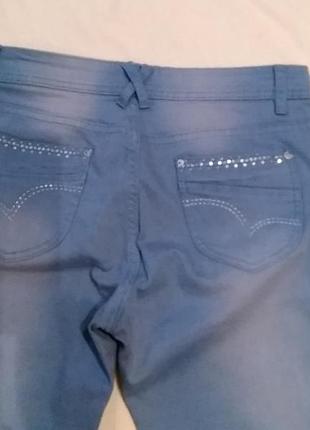Укороченные джинсы 3