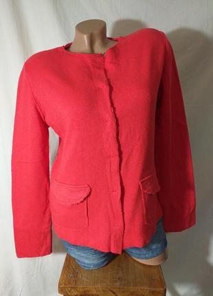 Жакет на кнопках, двойной трикотаж.(8271)