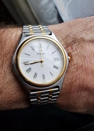Titan кварцовий чоловічий годинник, 90ті10 фото
