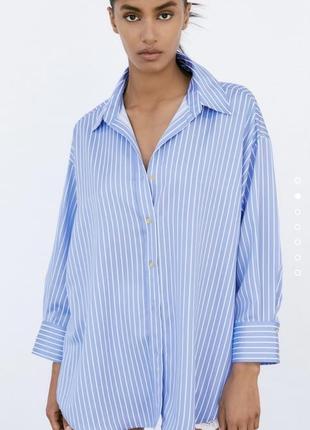 Рубашка блуза хлопкова бавовняна zara primark