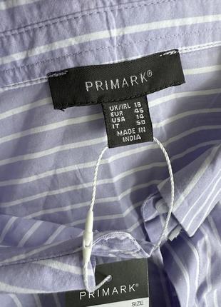 Рубашка блуза хлопкова бавовняна zara primark3 фото