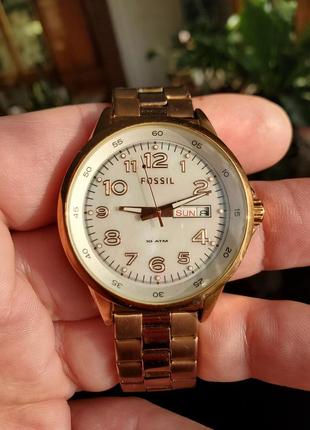 Fossil am-4334 кварцевые женские часы2 фото