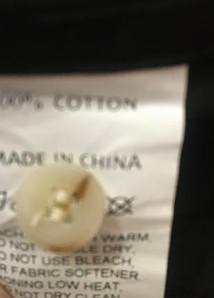 Черная рубашка с длинным рукавом размер-50\52-- reverh