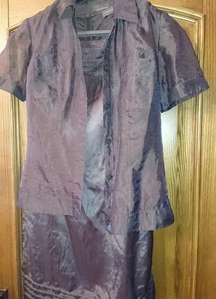 Комплект платье с кофтой2 фото