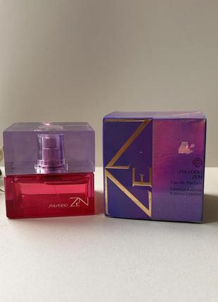 Shiseido zen purple парфюмированная вода оригинал!2 фото