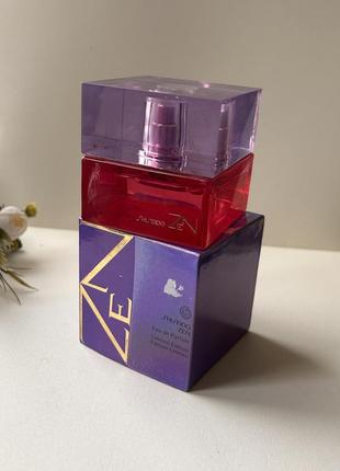 Shiseido zen purple парфюмированная вода оригинал!3 фото