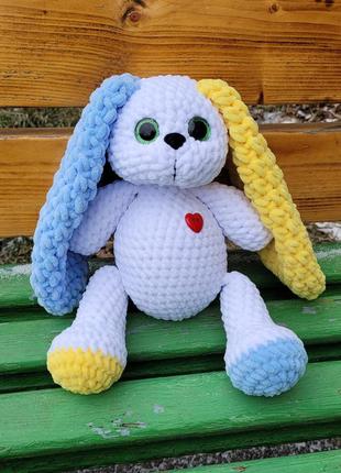Патреотические зайцы hand made