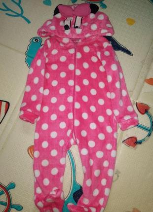 Теплая кугуруми для девочки