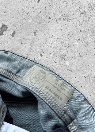 Diesel men’s blue denim sleenker slim-skinny jeans джинси8 фото