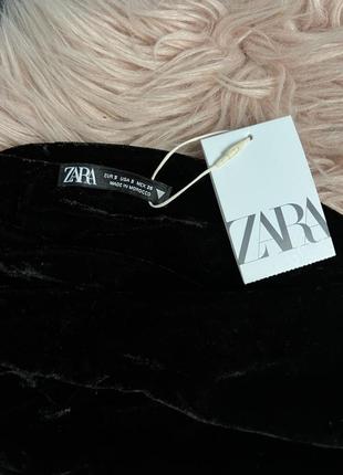 Шикарна оксамитова сукенка від zara5 фото