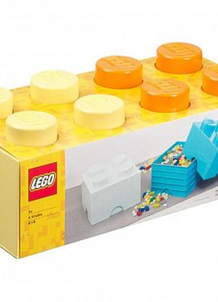 Набір контейнерів для зберігання lego 2 шт.5 фото