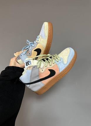 Кроссовки nike sb dunk high pro colored premium