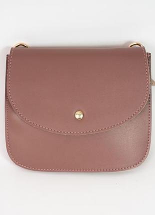 Женская сумка на пояс темно пудровая сумка 2 в 1 поясной клатч поясная сумка через плечо1 фото