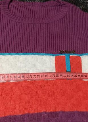 Длинный свитер с шарфом6 фото