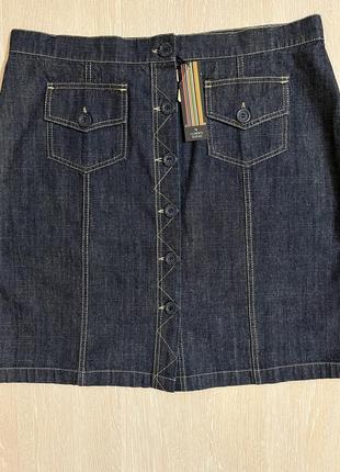 Очень красивая и стильная брендовая джинсовая юбка.5 фото