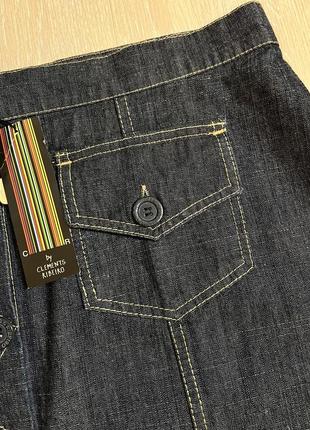 Очень красивая и стильная брендовая джинсовая юбка.7 фото