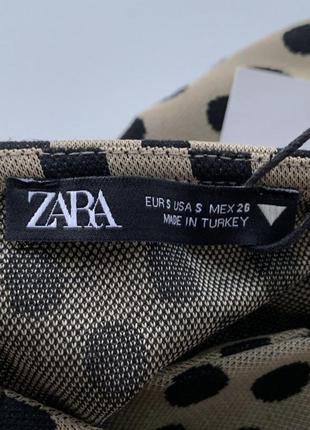 Плаття в горох zara3 фото