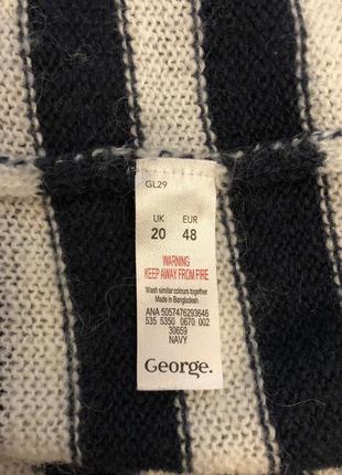 Шикарный и стильный свитер фирмы george, модный дизайн, ткань приятная и качественная, 15% шерсти5 фото