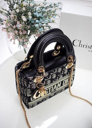 Сумка lady christian dior (диор)6 фото