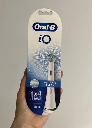 Сменные головки для зубной щетки oral b io ultimate clean