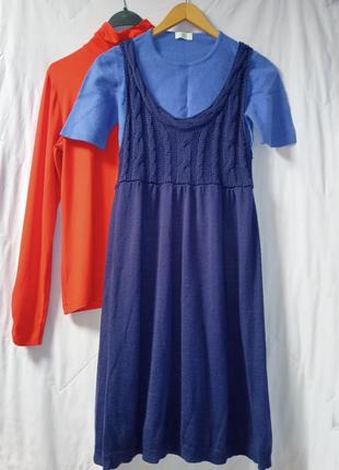 Тепле плаття-сарафан, у складі вовна,40-48разм2 фото