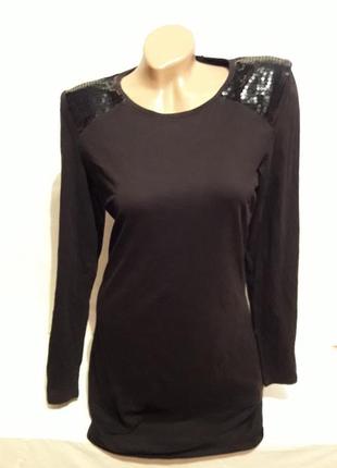 Платье с паетками р-р л