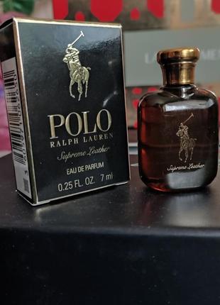 Ralph lauren polo supreme leather