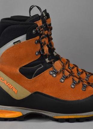 Scarpa mont blanc gtx gore-tex черевики трекінгові непромокаючі альпінізм італія оригінал 45р/29.5см1 фото