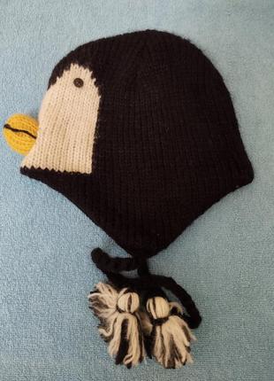 Шапка-пингвин2 фото