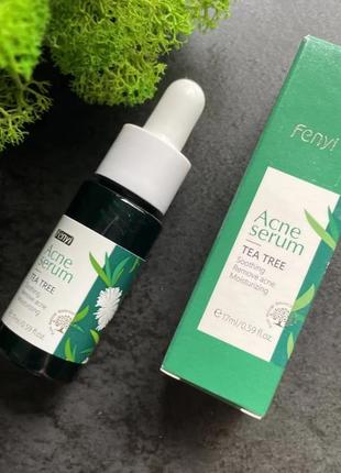 Сироватка проти акне з екстрактом чайного дерева fenyi acne serum tea tree essence