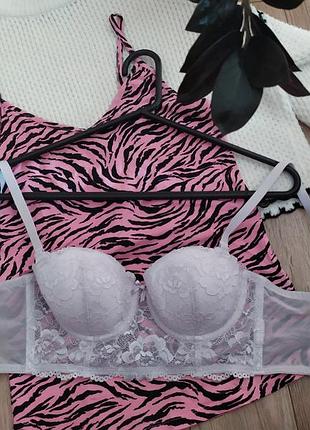 Бюстгальтер топ мереживний широкий б'юстьє