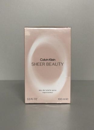 Calvin klein sheer beauty туалетна вода