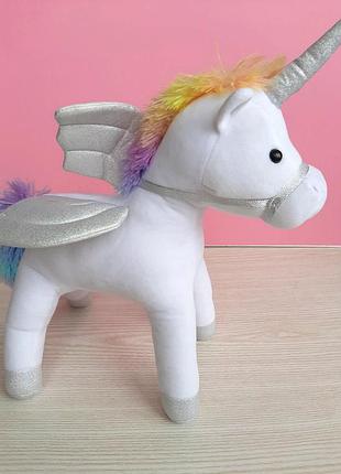 Интерактивная игрушка единорог плюшевый конек limo toy