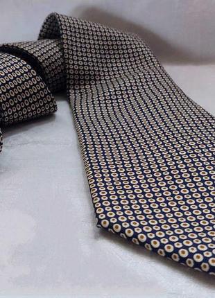 Вінтажна краватка з 💯 шовка2 фото