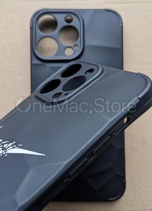 Чохол nike 3d для iphone 14 pro (чорний/black)3 фото