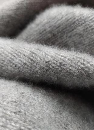 Кашемировый базовый пуловер.4 фото