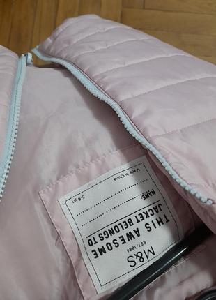 Весенняя розовая курточка ветровка весна куртка5 фото