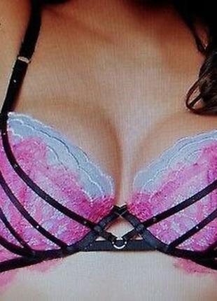 Рожевий набір ann summers 34а-75а пуш ап