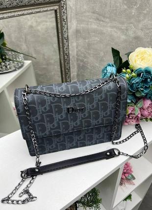 Сумка клатч с принтом