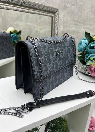 Сумка клатч с принтом