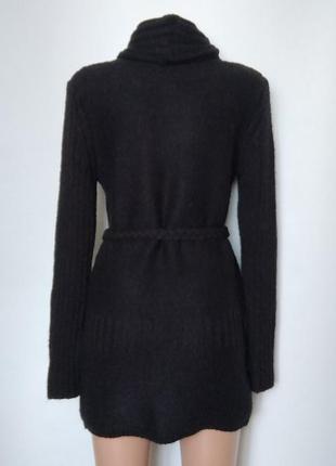 Amisu. чёрное платье, туника.3 фото