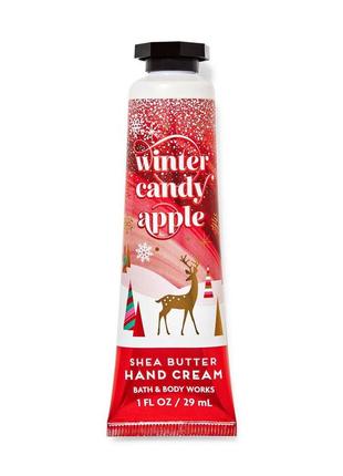 Крем для рук bath and body works winter candy apple