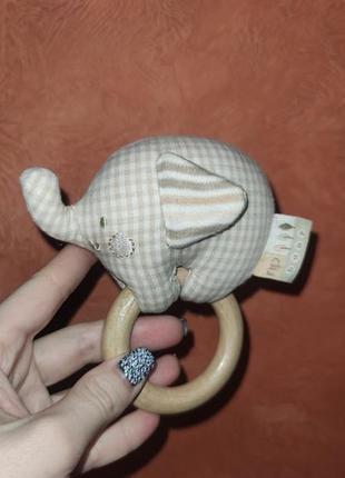 Погремушка,грызунок слон1 фото