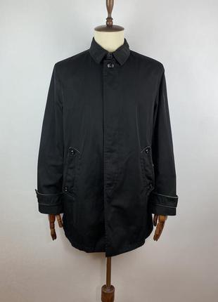 Чоловічий тренч armani collezioni water repellent trench coat