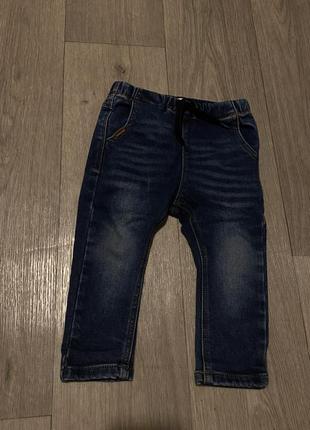 Розпродаж 🍭next бомбезні темно-сині джинси 💙 штани некст дитячі