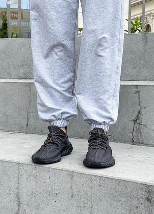 Чоловічі кросівки adidas yeezy boost 350 v2 black reflective 40-41-424 фото