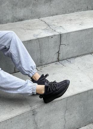Мужские кроссовки adidas yeezy boost 350 v2 black reflective 40-41-426 фото