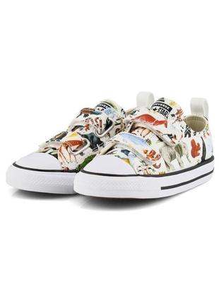 Кеды макасины на липучке converse животные близнецы3 фото