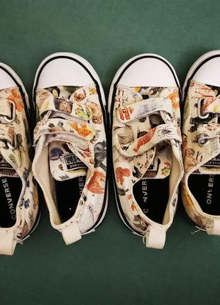 Кеды макасины на липучке converse животные близнецы10 фото